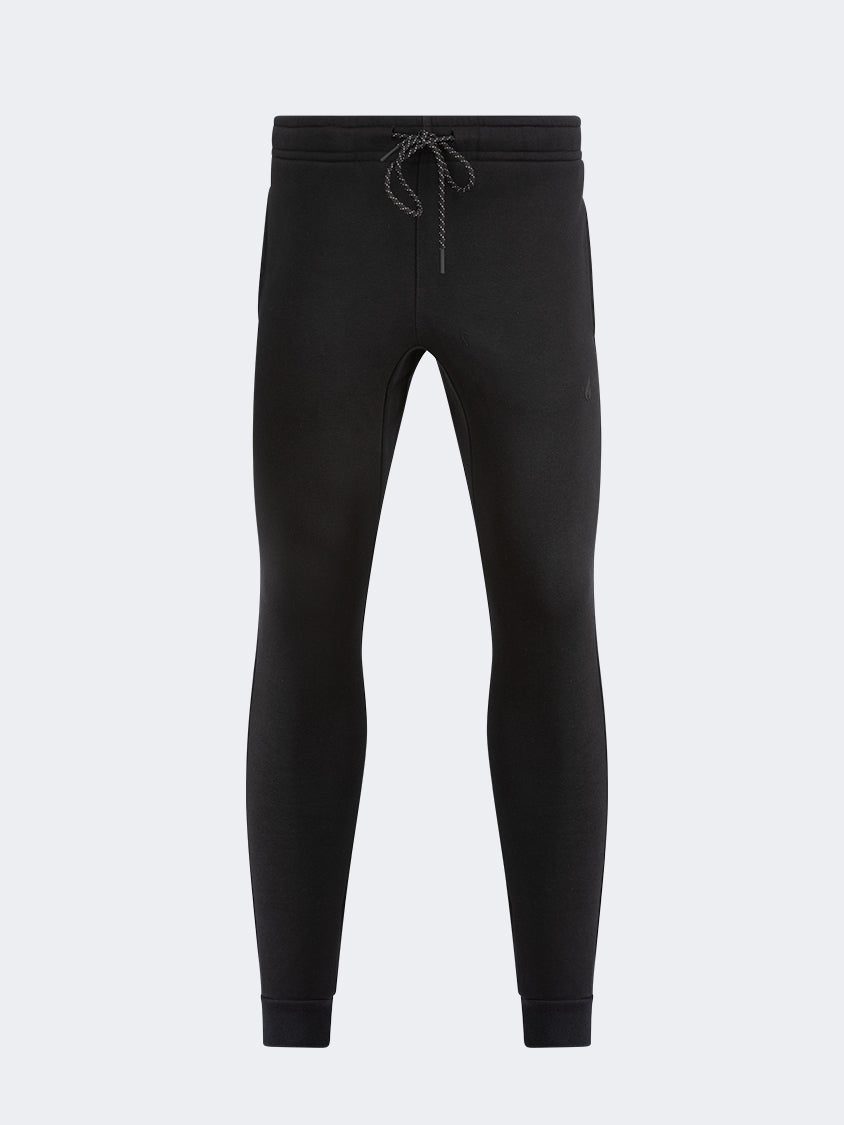 Oil And Gaz Cuffed  Men Lifestyle Pant Black