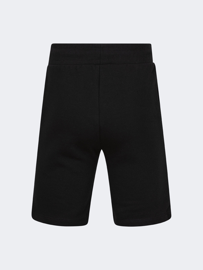 Oil And Gaz Regular Fit Kids-Boys Lifestyle Short Black