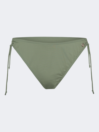 Oil And Gaz Comfortable Women Beach Tie Side Bottom Olive