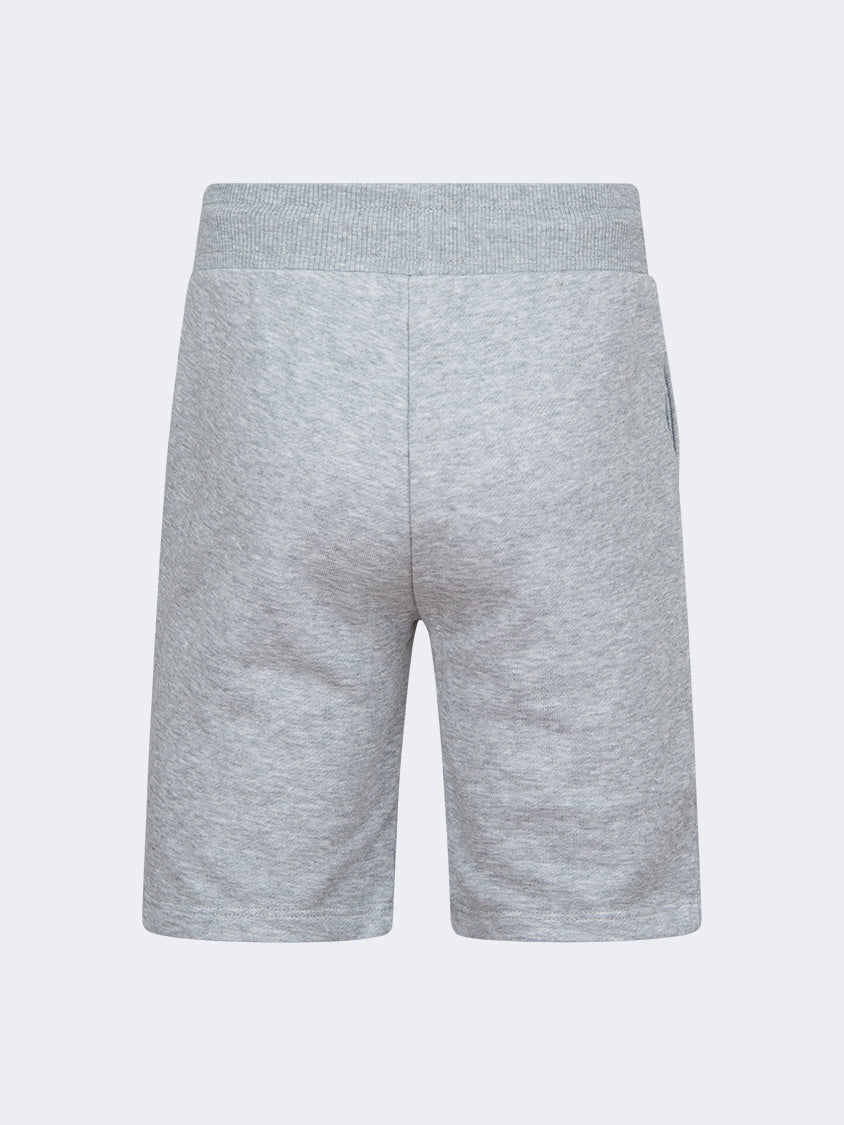 Oil And Gaz Regular Fit Kids-Boys Lifestyle Short Grey/Chine