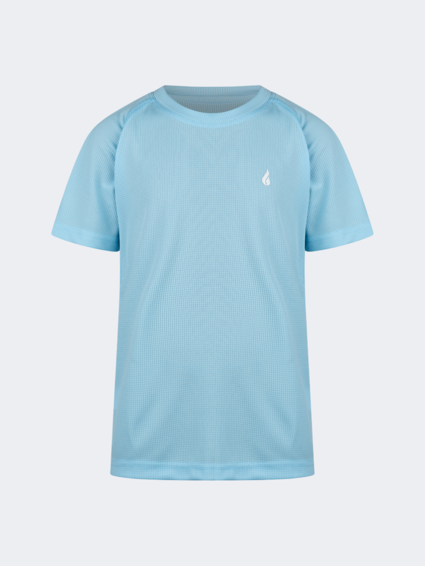 Oil And Gaz Durable Kids Multisport T-Shirt Light Blue