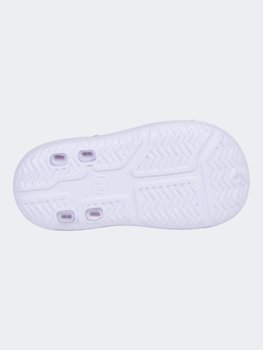 Oil And Gaz Cozy Infant-Girls Beach Slip-On Clogs Pink/White