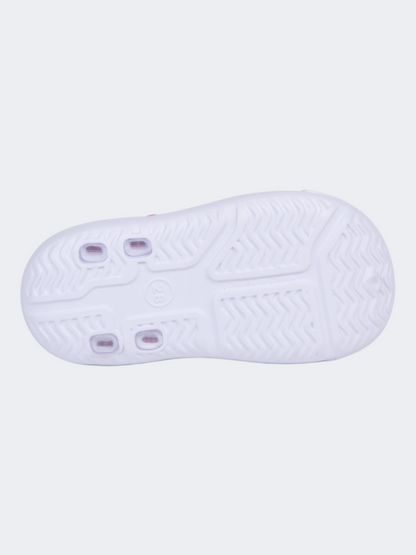 Oil And Gaz Cozy Infant-Girls Beach Slip-On Clogs Pink/White