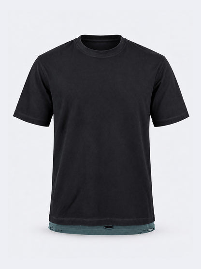 Oil &amp; Gaz Elevated Men Lifestyle T-Shirt  Black