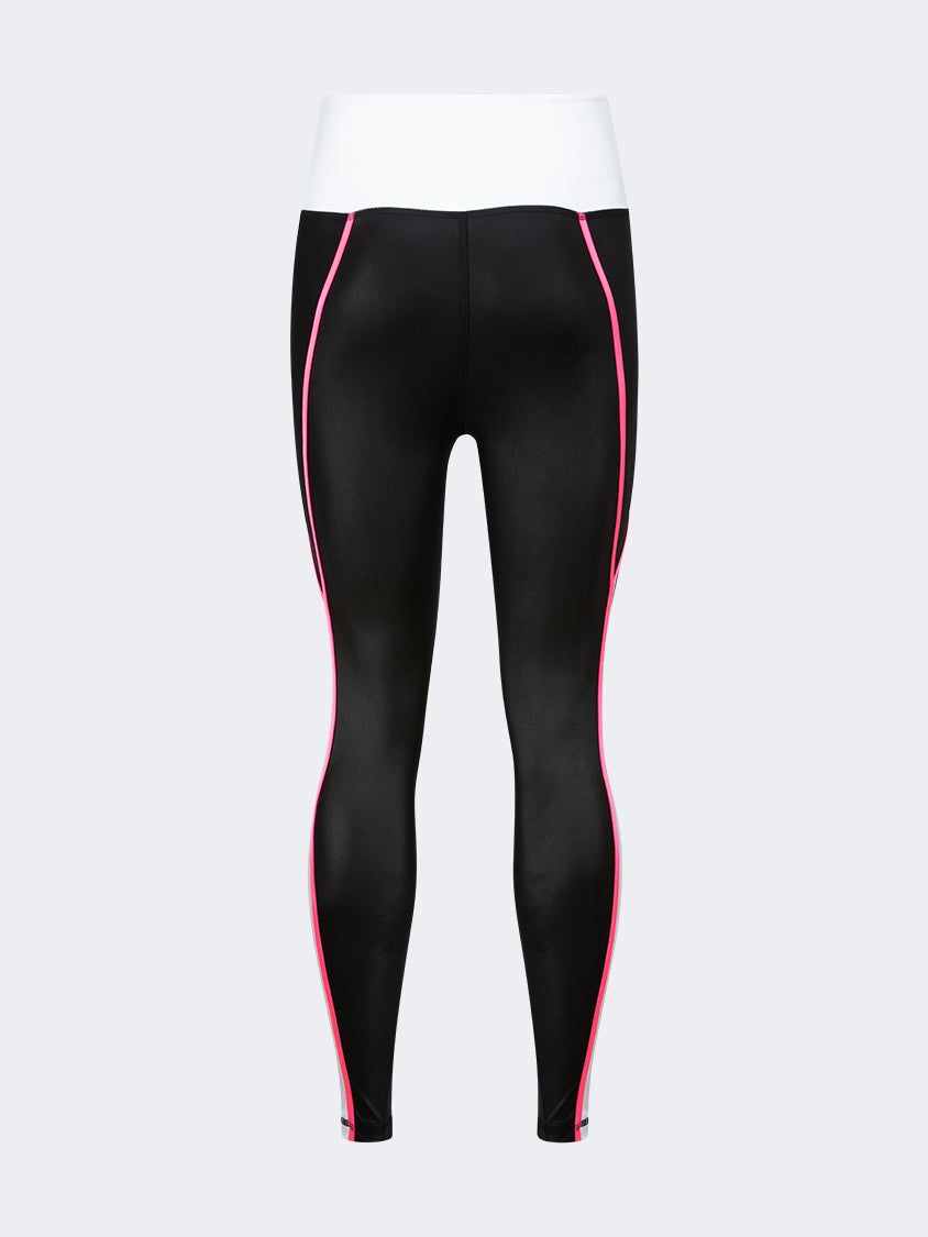 Oil And Gaz Plain Women Lifestyle Tight Black/White/Pink