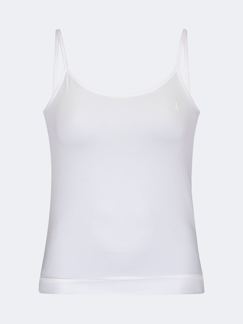 Oil And Gaz Breathable Women Lifestyle Longline Bra White