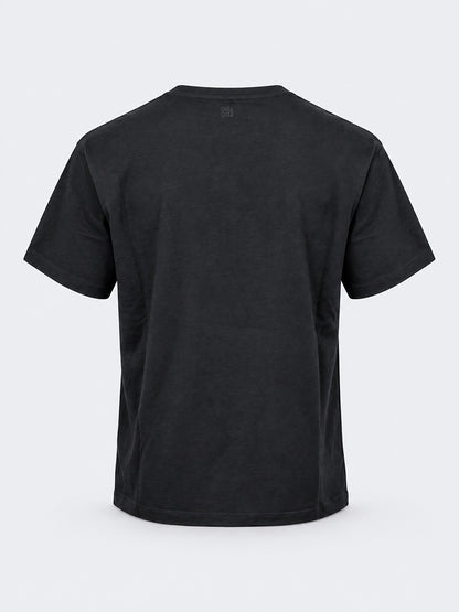 Oil &amp; Gaz Casual Men Lifestyle T-Shirt Black