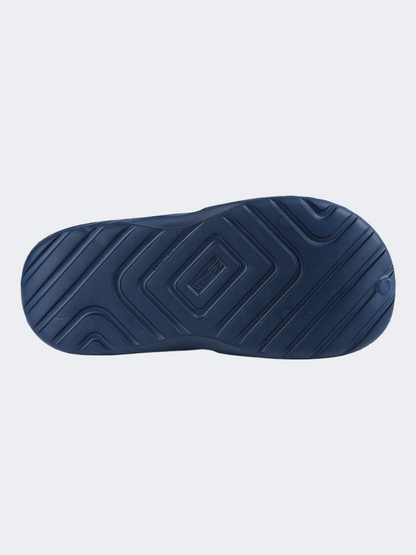 Oil&amp;Gaz Relaxed Unisex Beach Slipper Navy/White