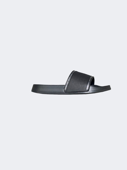 Oil And Gaz Open Slide Men Lifestyle Slippers Black