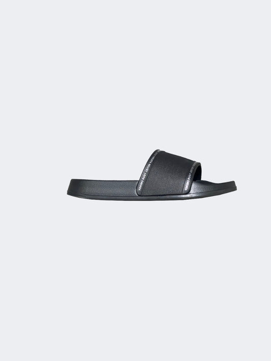 Oil & Gaz Open Slide Women Lifestyle Slippers Black