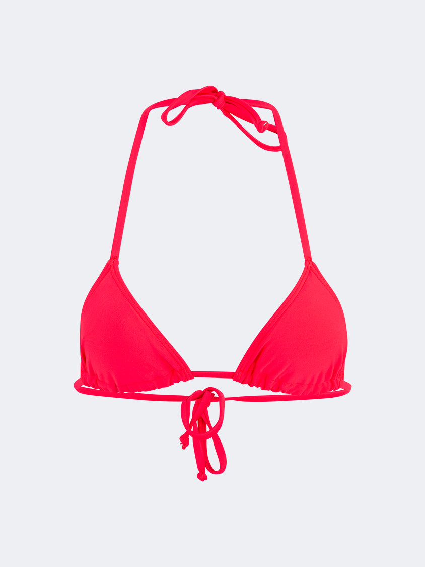 Oil And Gaz Stylish Women Beach Tri-Bra Fuchsia