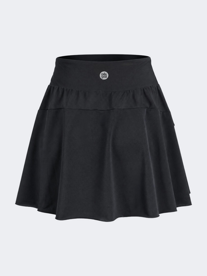 Oil &amp; Gaz Sporty Women Lifestyle Sports Skirt Black