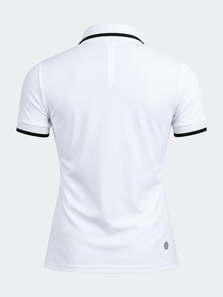 Oil &amp; Gaz Timeless Women Lifestyle Polo White