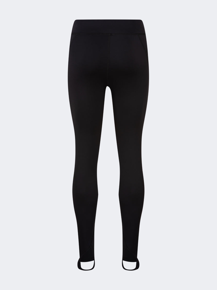 Oil And Gaz Slim-Fit Women Lifestyle Tight With 2 Pockets Black