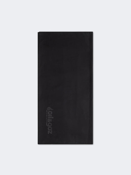 Oil & Gaz Rubber Bag Unisex Lifestyle Microfiber Towel Black