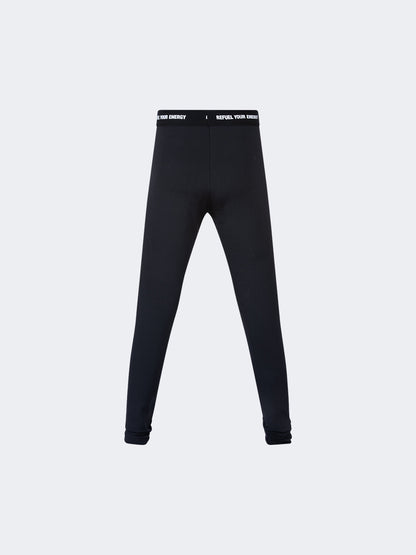 Oil And Gaz Plain Kids-Girls Lifestyle Tight Black