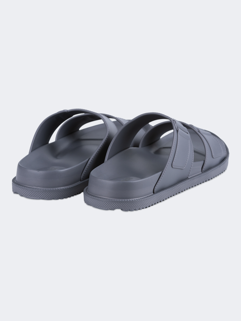 Oil&amp;Gaz Comfortable Men Lifestyle Slide Grey
