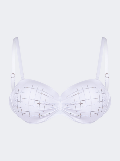 Oil And Gaz Comfortable Women Beach Bra Black