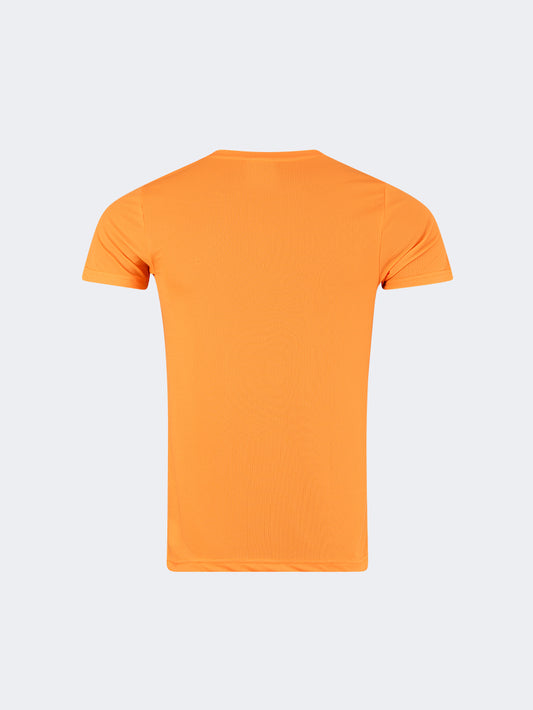 Oil & Gaz Lightweight Men Multisport T-Shirt Orange Fluo