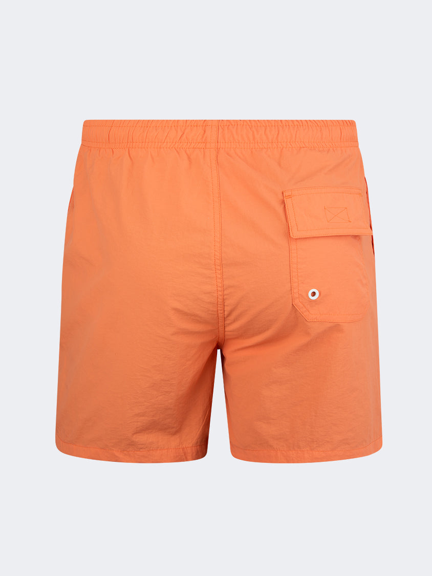 Oil And Gaz Confortable Men Beach Swim Short Orange