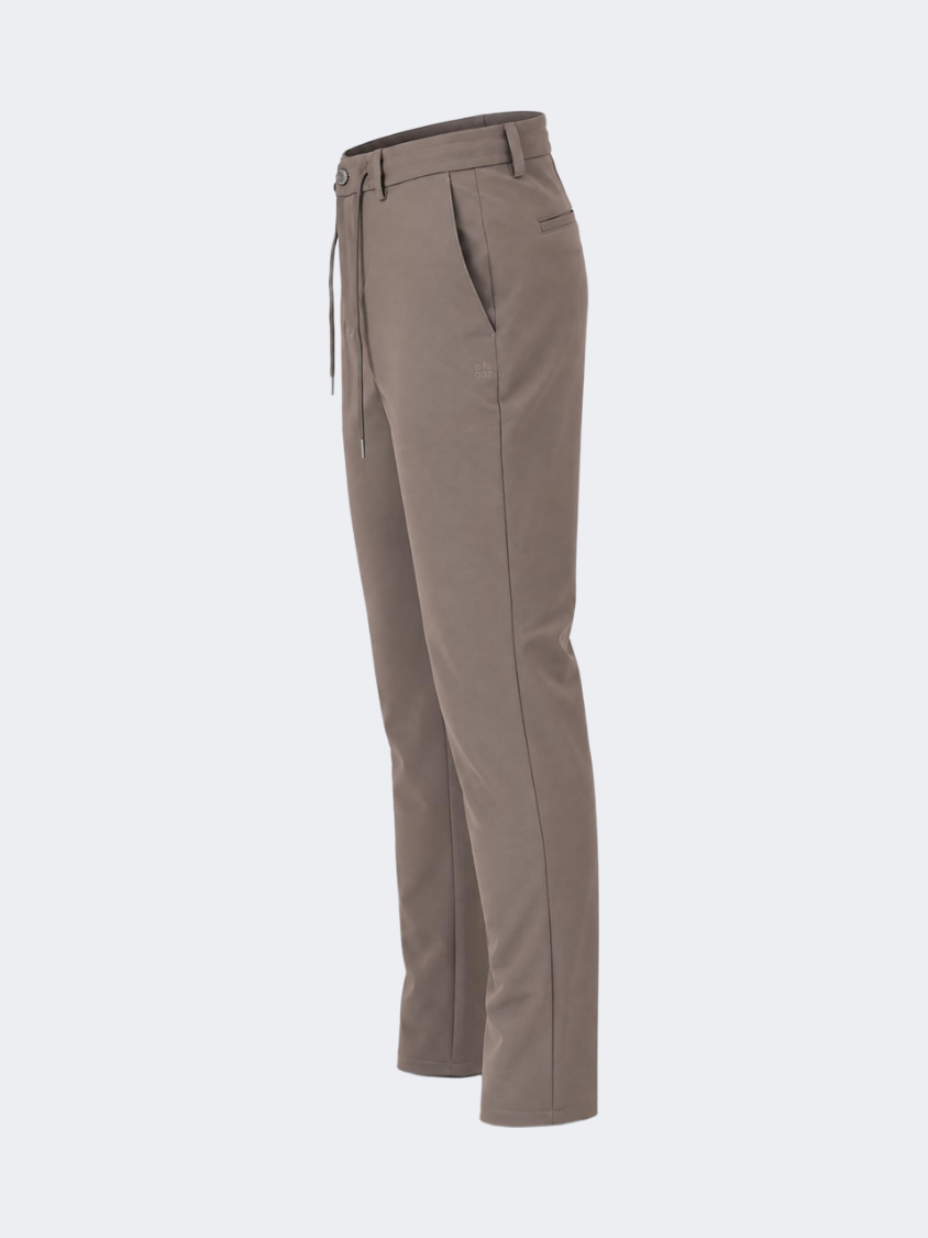 Oil &amp; Gaz Lightweight Men Lifestyle  Chino Pant Brown