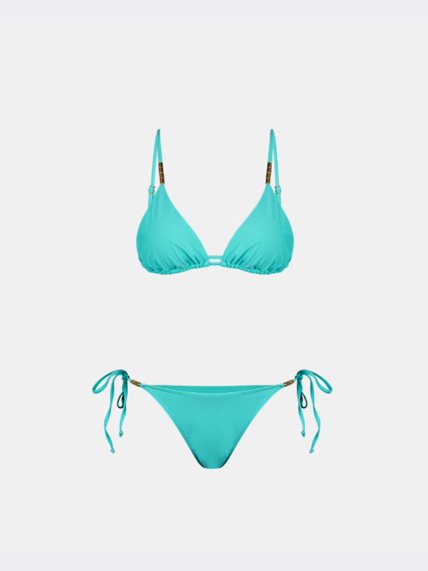 Oil And Gaz  Women Bikini Set Light Mint