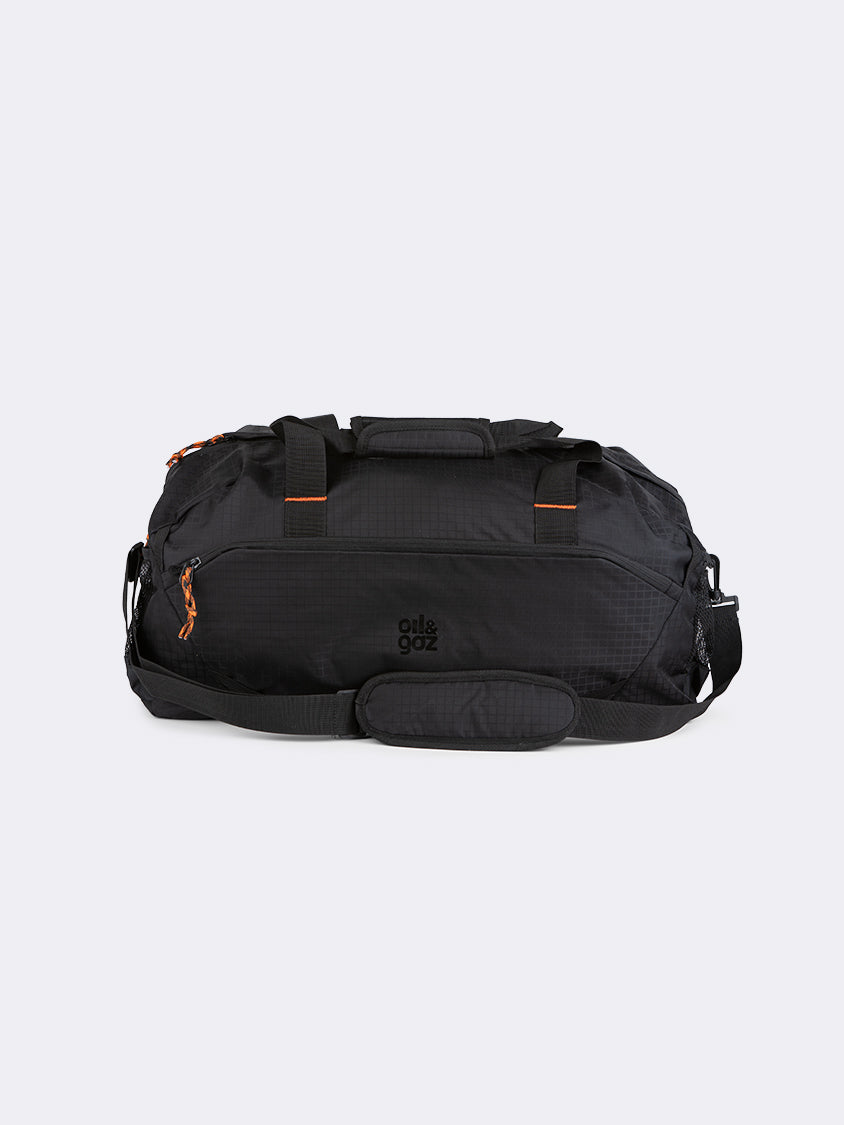 Oil And Gaz Functional Unisex Training Duffle Bag  Black