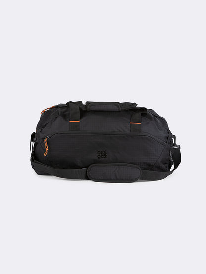 Oil And Gaz Functional Unisex Training Duffle Bag  Black