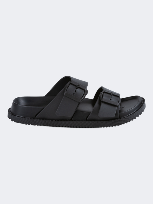 Oil & Gaz Comfortable Women Lifestyle Slide Black
