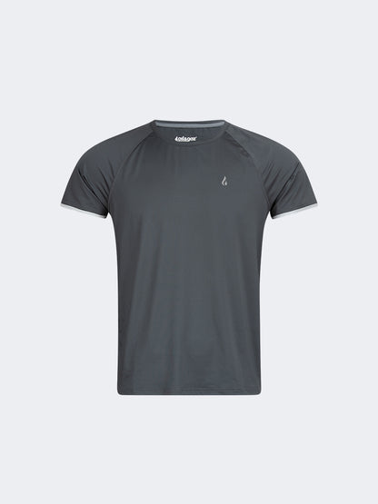 Oil And Gaz Lightweight Men Fitness T-Shirt Anthracite