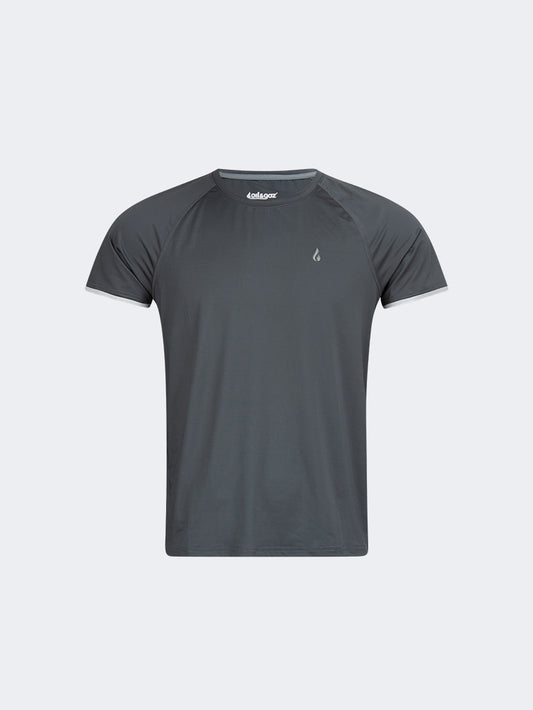 Oil & Gaz Lightweight Men Fitness T-Shirt Anthracite