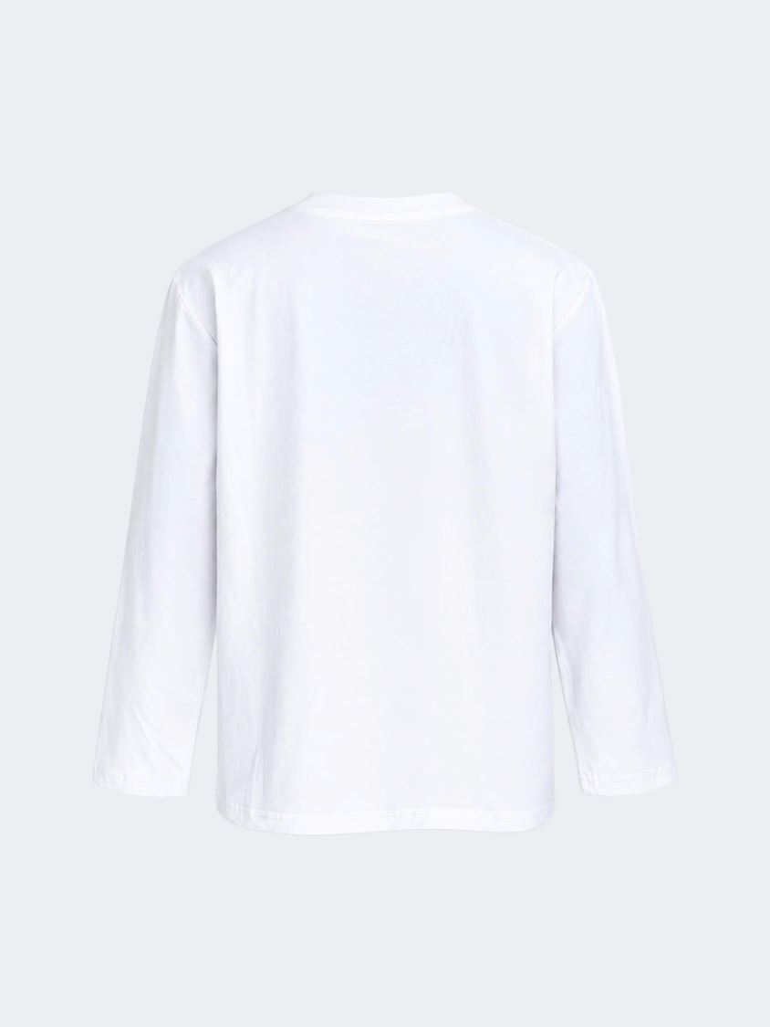 Oil &amp; Gaz Casual Kids Lifestyle Long Sleeve White