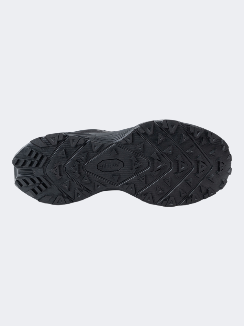 Oil &amp; Gaz Water-Resistant Unisex Hiking  Low-Cut Hiking Shoes Black