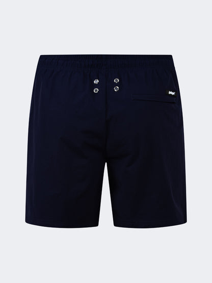 Oil And Gaz Breathable Men Beach  Swim Short Navy