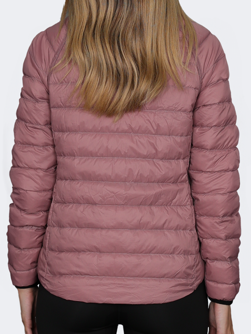 Oil And Gaz Reversible Down Women Lifestyle Jacket Black/Pink