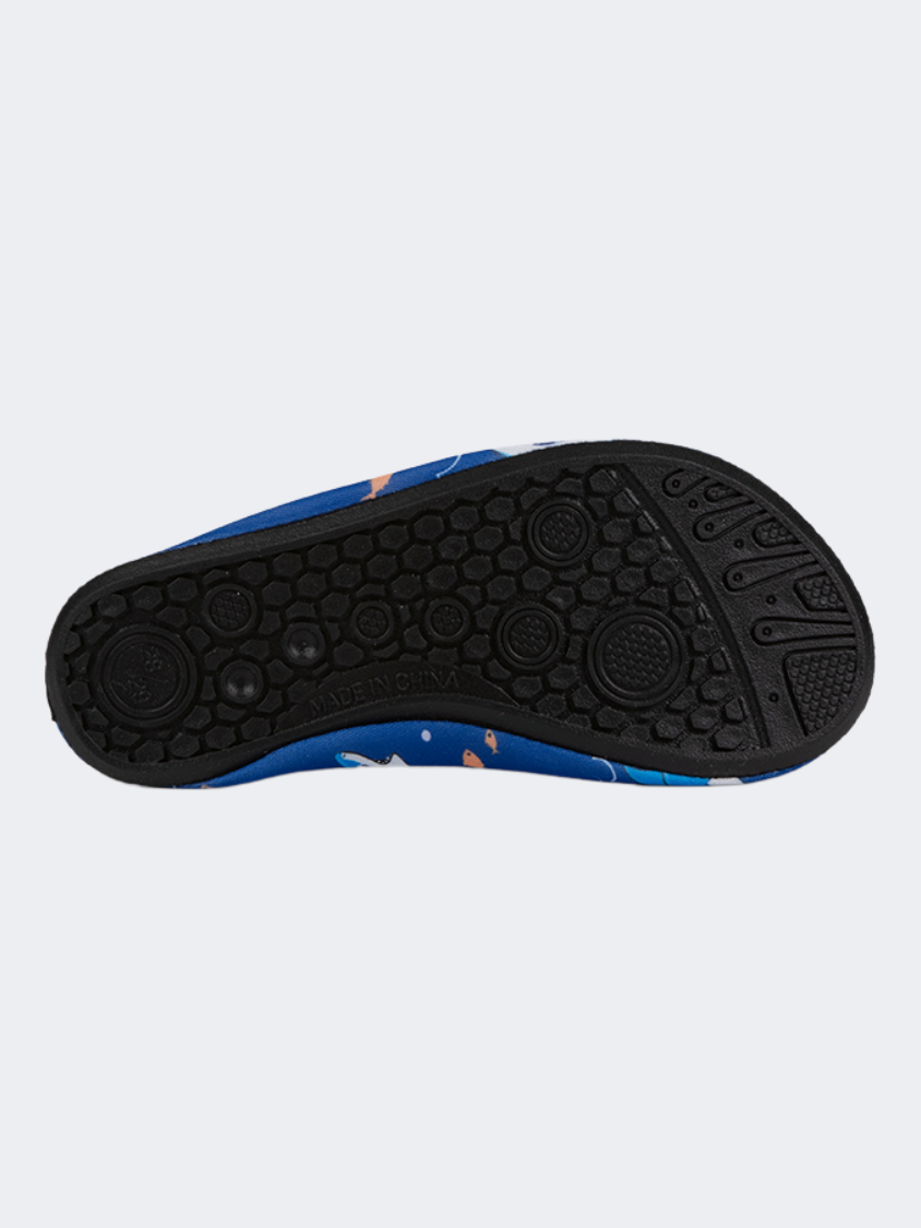 Oil And Gaz Protective Kids Beach Aqua Shoes Dark Blue