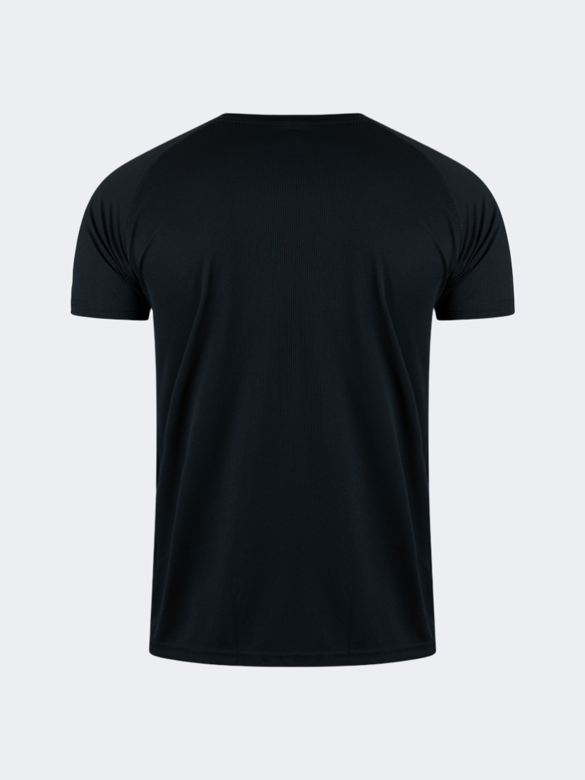 Oil And Gaz Durable Men Multisport T-Shirt Black