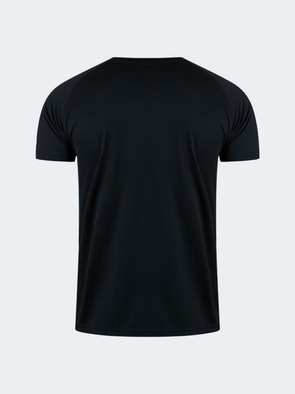Oil And Gaz Durable Men Multisport T-Shirt Black