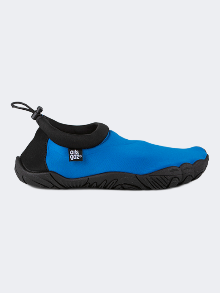 Oil And Gaz Slip-On Kids Beach Aqua Shoes Royal Blue