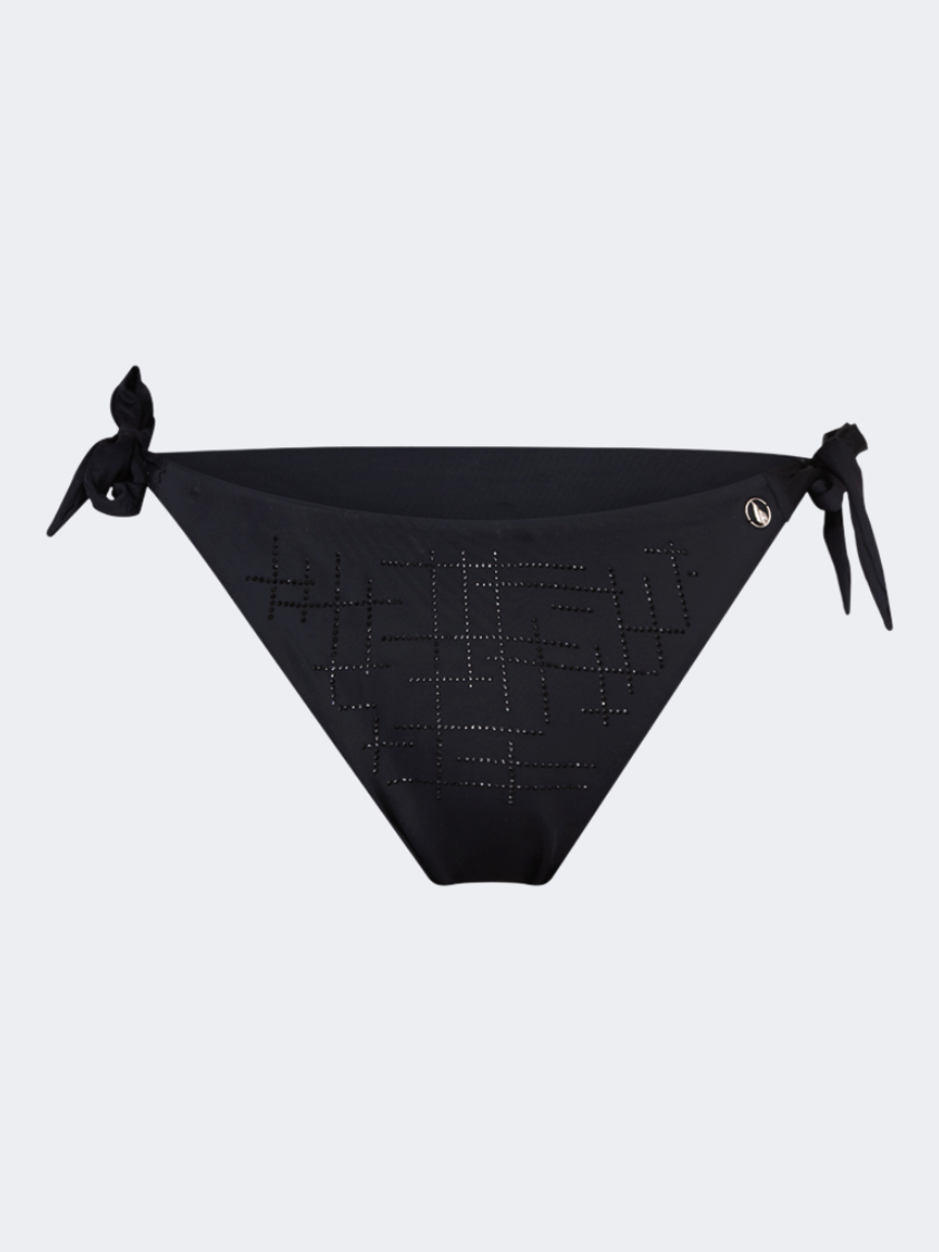 Oil And Gaz Comfortable Women Beach Tie Side Bottom Black
