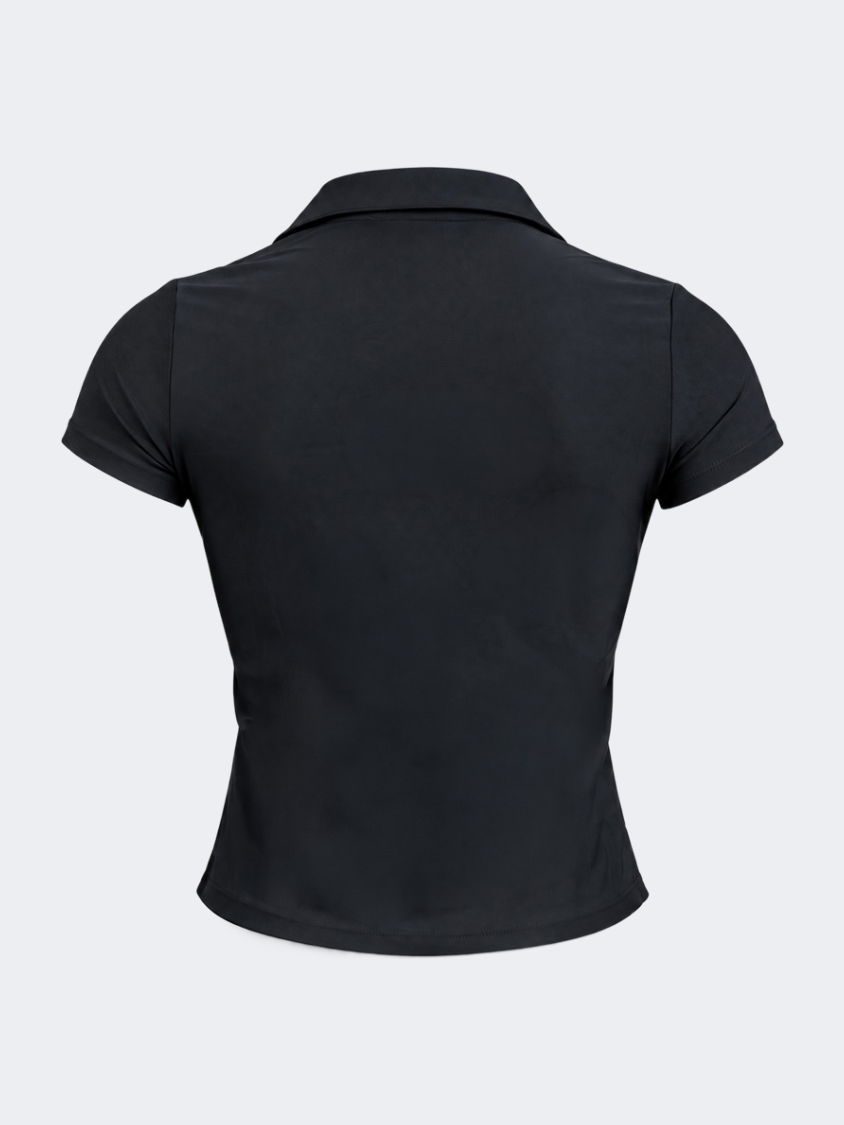 Oil &amp; Gaz Elegant Women Lifestyle Polo Black