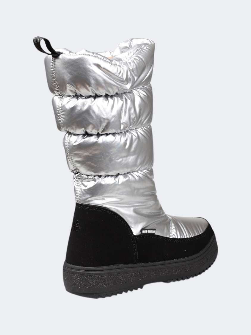 Oil &amp; Gaz After Ski Women Skiing Boots Silver