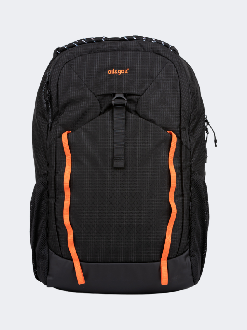 Oil &amp; Gaz Functional Unisex Lifestyle Back Pack Black/Orange