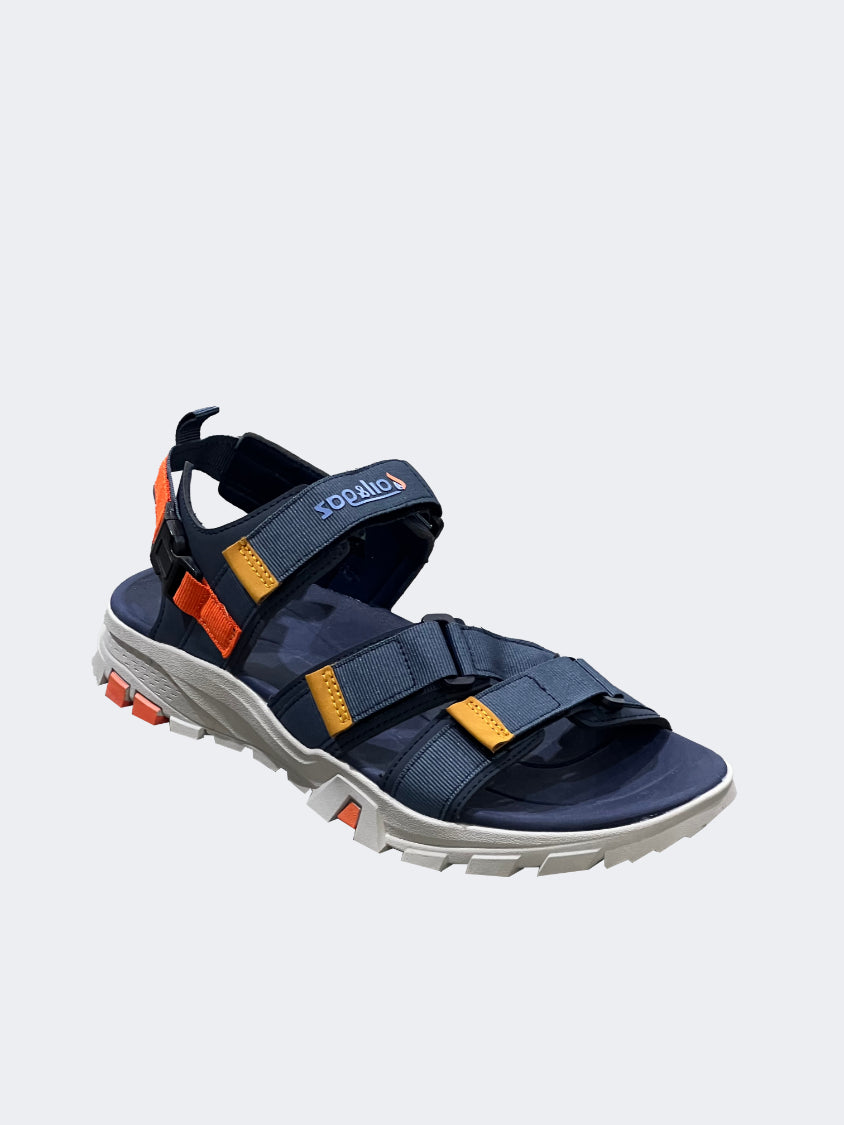 Oil And Gaz Open Toe Men Lifestyle Sandals Blue