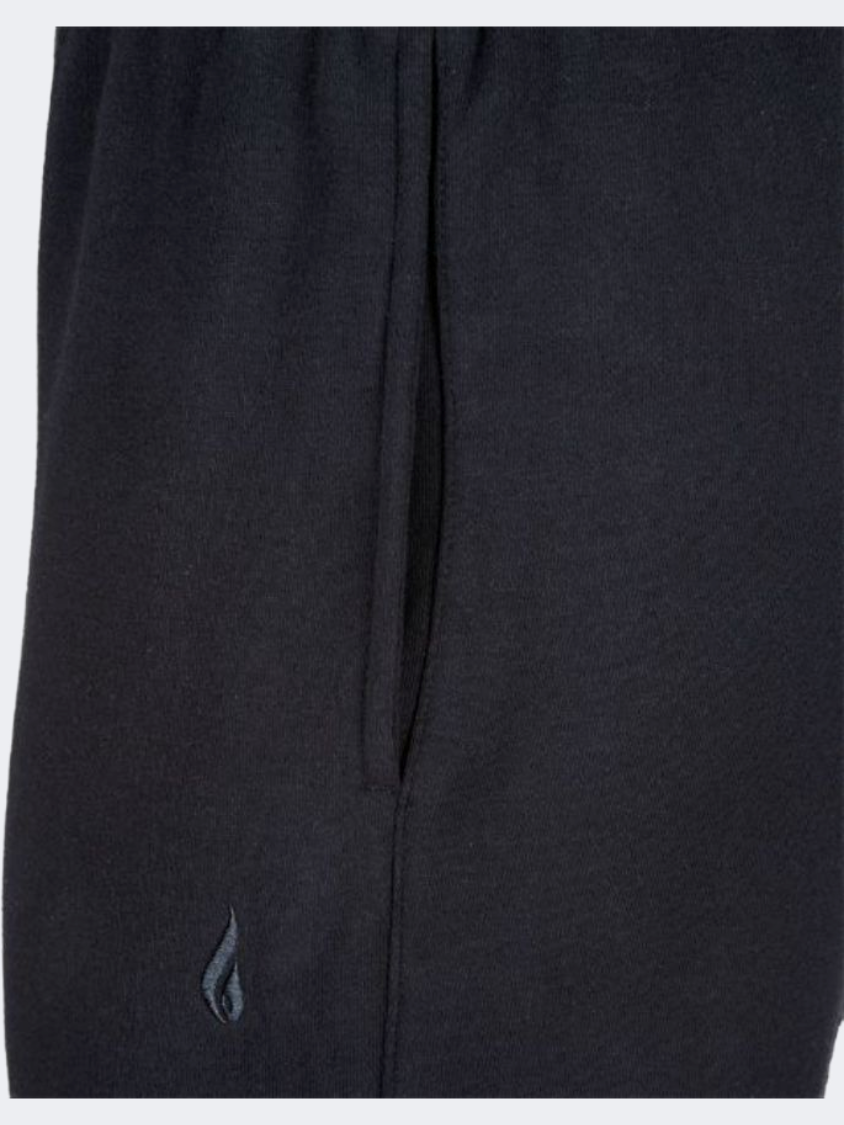 Oil And Gaz Cuffed Women Lifestyle Pant Black