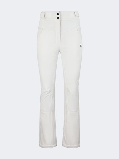 Oil And Gaz DurableWomen Skiing Pant White/Gun