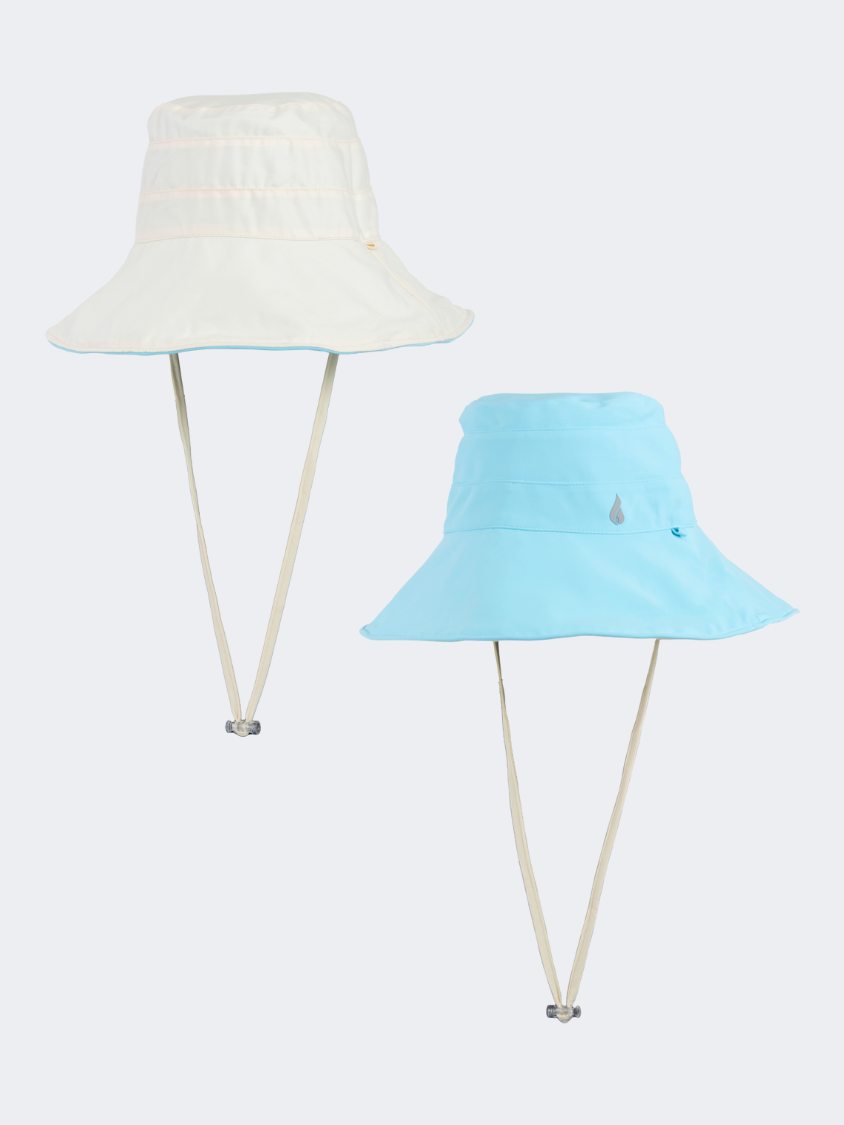Oil And Gaz Convertible Beach Hat Blue