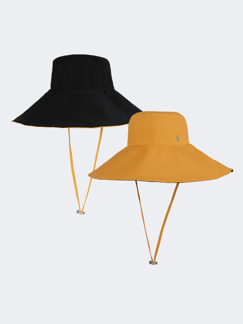 Oil And Gaz Stylish Beach Hat Yellow