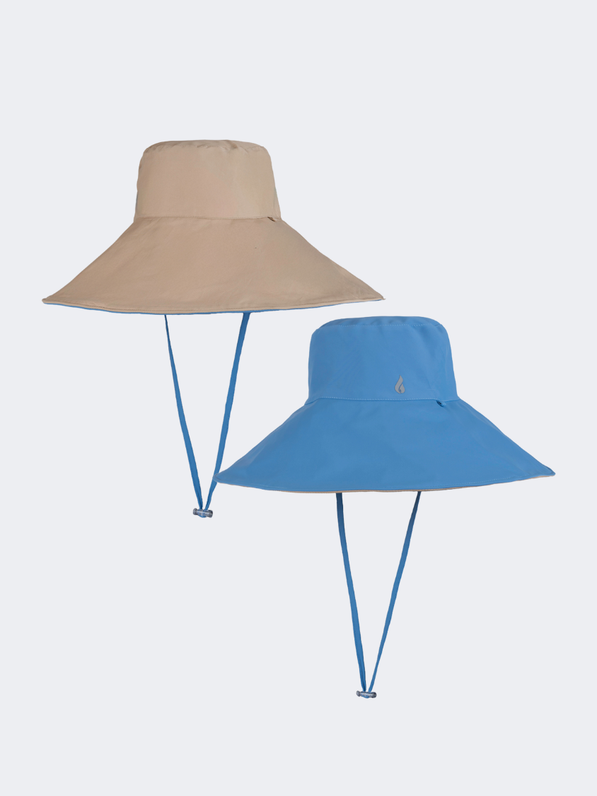 Oil And Gaz Stylish Beach Hat Dark Blue