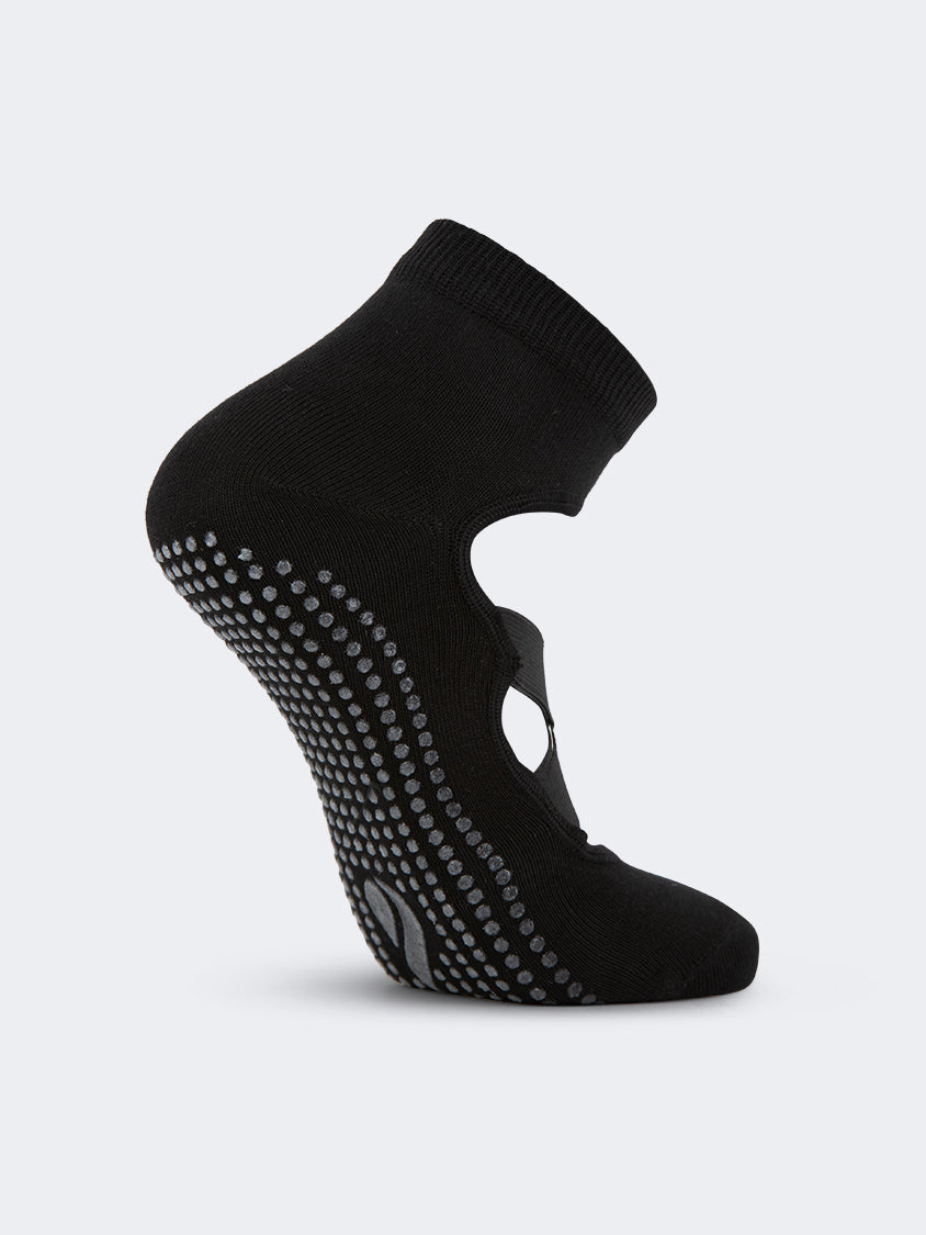 Oil &amp; Gaz Women Pilates Socks Black